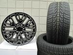 Yukon Sierra Suv Black Milled GMC Replica Wheels 5906 B 22"