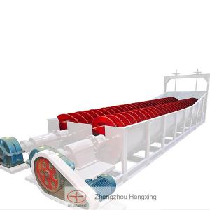 China Double Drum Spiral Sand Washing Machine For Sri Lanka Sand Cleaning factory