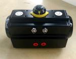 AT series double action single action black aluminum body pneumatic rotary