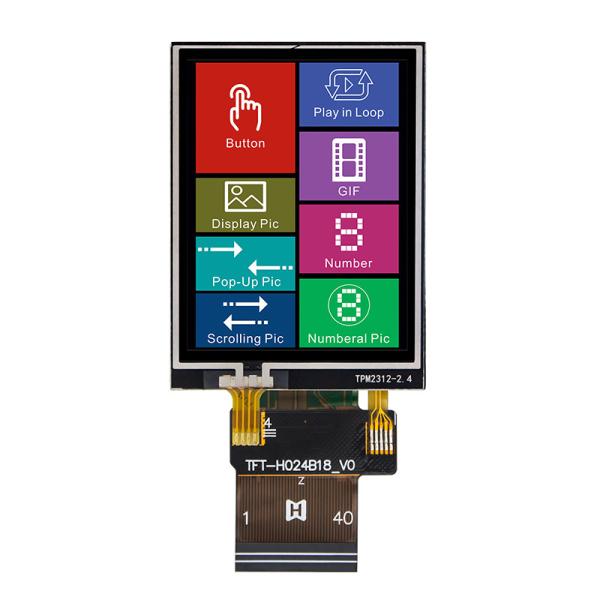 China 2.4 inch TFT LCD Module With Resistive Touchscreen For Arduino factory
