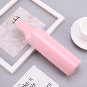 China Attractive Pink Color Stainless Steel Insulated Bottle Eco Friendly Materials factory