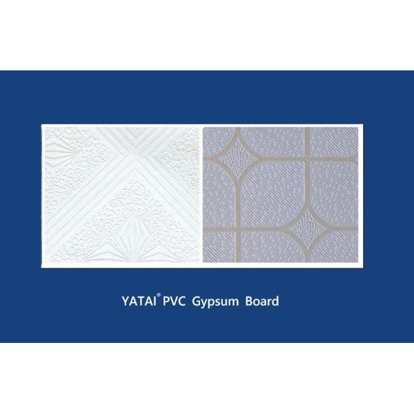 China Veneer PVC Gypsum Board Moisture Resistant For Humid Environments factory