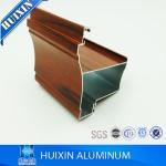 Wooden Grain Aluminum Extrusion Profiles for Kitchen Cabinet