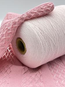 China Easy To Clean Super Twist Silk Cotton Hand Knitting Blended Yarn factory