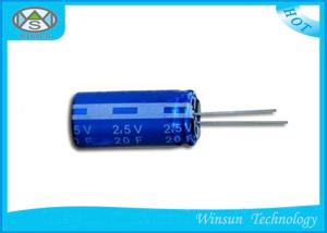 China High Voltage Ultracapacitor For Energy Storage , 2.5V 3.3F Low ESR Capacitor Radial factory