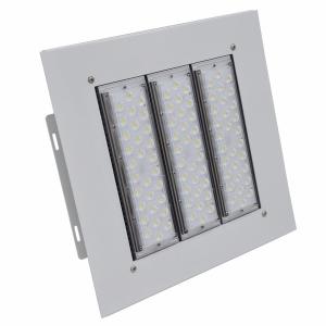 China 100-240vac LED Canopy Lights 100w 150w 200w IP66 IK10 Surface Mounted Installation factory