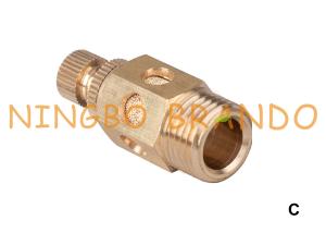 China Adjustable Pneumatic Throttle Valve With Silencer Sintered Bronze factory