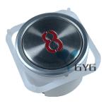 STAINLESS STEEL PASSENGER ELEVATOR PUSH BUTTON ROUND 32.7mm GYG