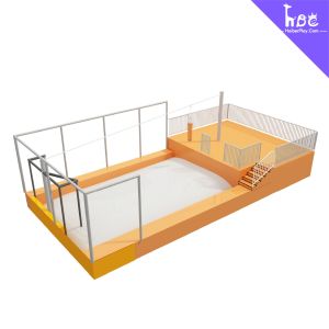 China CE Certified Intermediate Climbing Wall with 1000 Holds factory