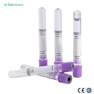 China Vacuum Blood Collection Tube EDTA 8ml 10ml PET Material factory