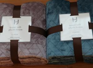 China Soft Smooth Flannel Throw Blanket 100% Polyester Warm Non Fading Lightweight factory