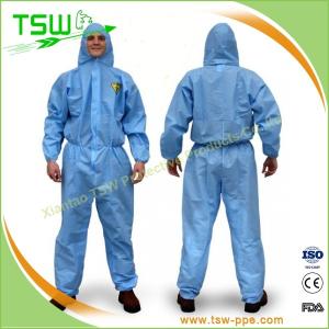 China OEM Non Irritating Disposable Polypropylene Coverall factory