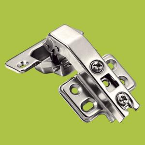 China 90 degree special angle hinges cabinet door hinge 35mm cup with Nickel finish factory