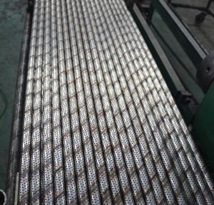 China Round Hole Pattern Perforated Stainless Tube , 6 Meters Perforated Stainless Steel Cylinder factory