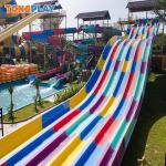 Amusement Rainbow Water Slide Eco Commercial Water Slide Equipment