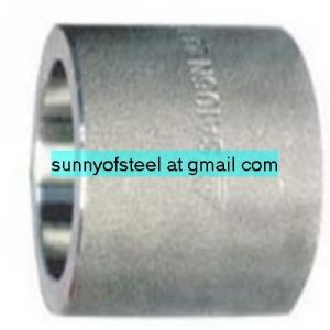 China duplex ASTM A182 F53 soket weld coupling on sale