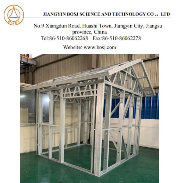 China Automatic Light Steel Structure Villa Forming Machine light gauge steel