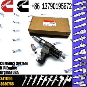 China N14 Engine Common Rail Fuel Injector 3095086 3411764 3652541PX 3411759 For QSN14 Diesel Engine factory