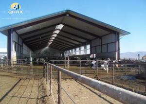 China Prefabricated Agricultural Steel Buildings Concrete Foundation Steel Structure Construction factory