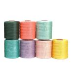 Flat Waxed Sewing Thread 0.8mm 210D MERCERIZED Yarn Count for Handicraft Tool