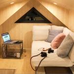 AU/US/NZ Standard Prefabricated Light Steel Tiny House On Wheels With Trailer