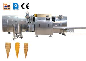 China 137 Plates Ice Cream Cone Making Machine Automatic 13kg / Hour factory