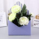 Recycled Materials Square Luxury Valentine's Day Flower Gift Packaging Shopping