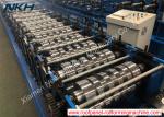 Roller Shutter Door Frame Roll Forming Machine / Steel Profile Making Machine