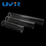 Transparent Large Diameter Quartz Glass Tube 19mm OEM Service