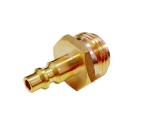 China Lead Free Brass Blow Out 3/4NH-11.5 Male Used For Outdoor Pipes factory