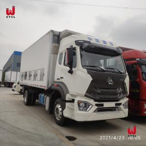 China Manual Reefer Straight Truck Euro 2 4X2 Box Truck Refrigerator factory