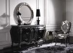 ODM Luxury European Bedroom Furniture MDF Solid Wood Frame Hand Carved Headboard