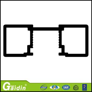 China anodized interior extrude bedroom OEM project sliding door aluminum profiles factory