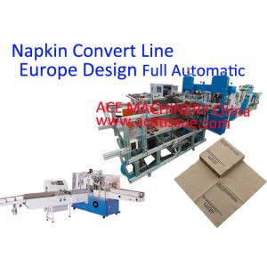 China Serviette Paper Making Machine With Auto Transfer To Packaging Machine on sale
