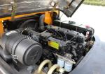 Full Free Mast CE Approved Industrial Forklift Truck 4.5 Ton With 59KW Engine