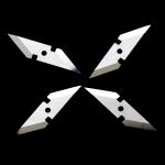 Parallelogram Elitron Knives 135612 For Leather Fabric Processing Machinery