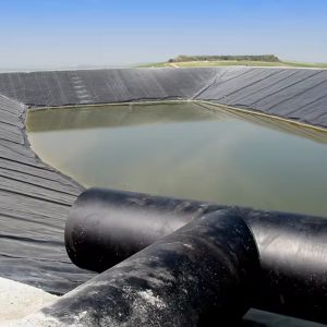 Agricultural Geomembrane Pond Liner 1mm Waterproof HDPE Landfill Geomembrane