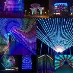 Smart Multi Color 5m 10m 12v 5050 Rgb Led Pixel Strip Lights for Residential