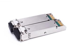 China 1.25G 1310nm 20km Optical Fiber Module , Duplex Sfp Module factory