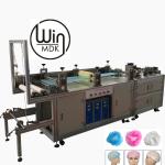 17 Inch Non Woven Cap Making Machine , 4200W Mop Cap Making Machine