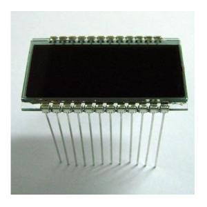 China Monochrome 7 Segment LCD Display TN HTN STN FSTN For Water Meter on sale