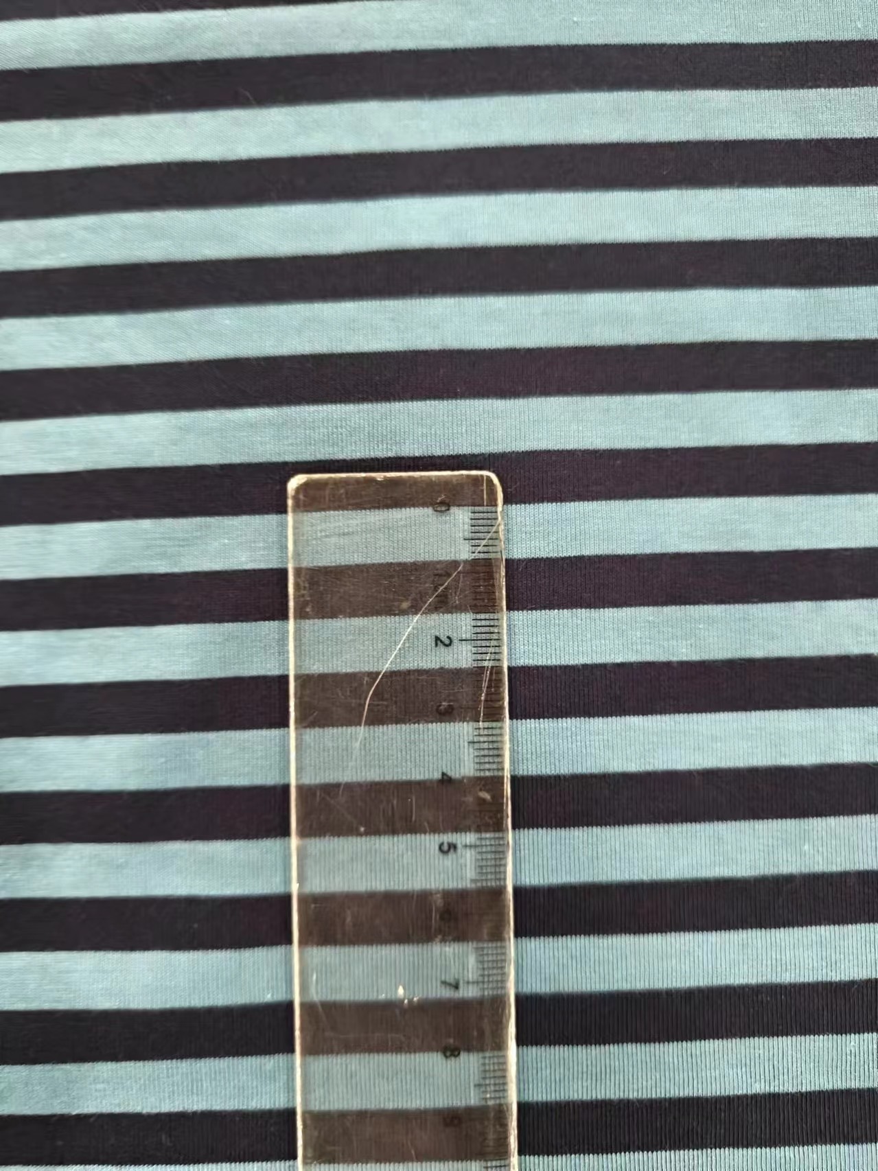 Anti-Pilling And Not Easily Deformed Soft Cotton ​Striped Material Fabric For T-Shirt