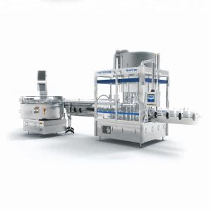 China HUITUO full automatic filling capping and labeling machine for ketchup factory