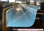 Classic Type Metal Roof Ridge Cap Roll Forming Machine , Metal Sheet Making