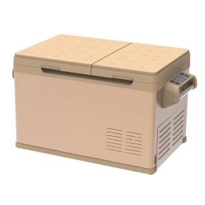 China 35YD Leapcool Compressor 12V 24V Car Fridge Freezer Mini Portable Refrigerator on Amazon factory
