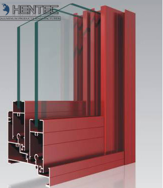 T5 / T6 Aluminium window extrusion profiles GB/75237-2004