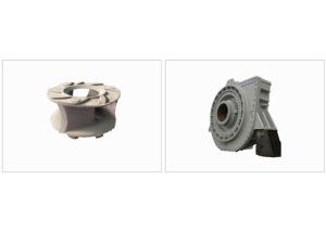 China Series A49 A33 Dredge Pump Parts Transferring Sludge Wear Resistant factory