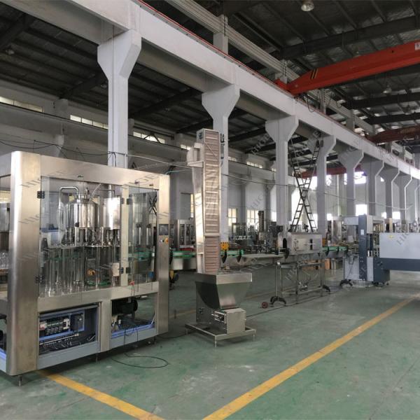 China Wine / Energy Drink Automatic Water Filling Machine High Temperature Resistant factory