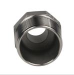 Male Connection Stainless Steel 201 304 Reducing Hex Nipple Pipe Fitting