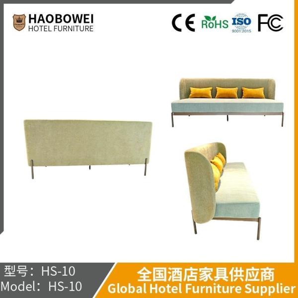 Cream Wind Living Room Technology Small Three-Seater Color Matching Italian